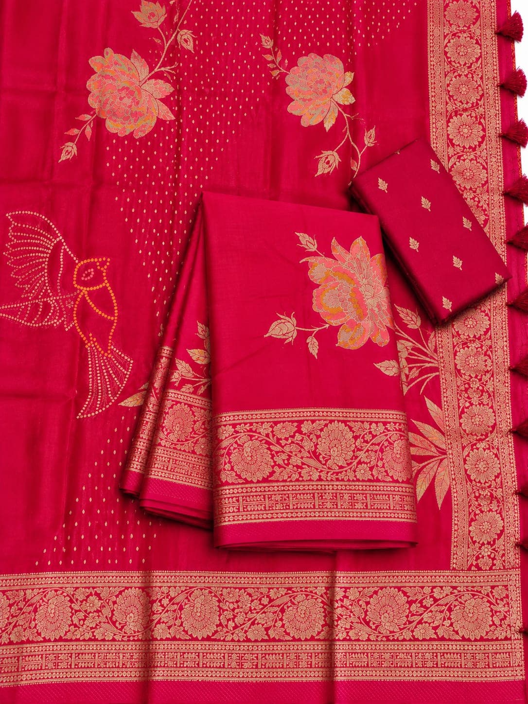 Satin Silk Saree