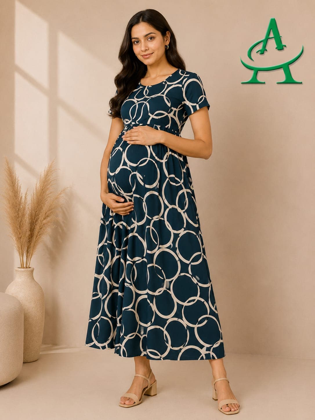 Zipless Feeding Maxi with Pocket - Blue