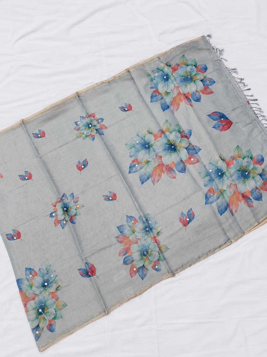 Tissue Cotton Saree