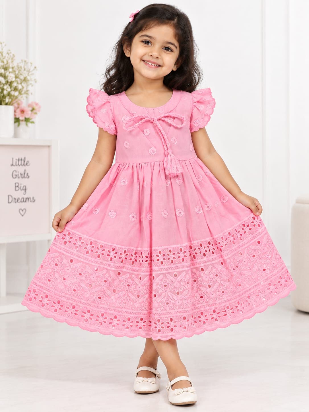 Chikankari Frock