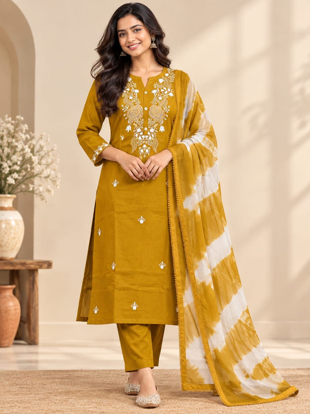 3 Piece Kurti Set