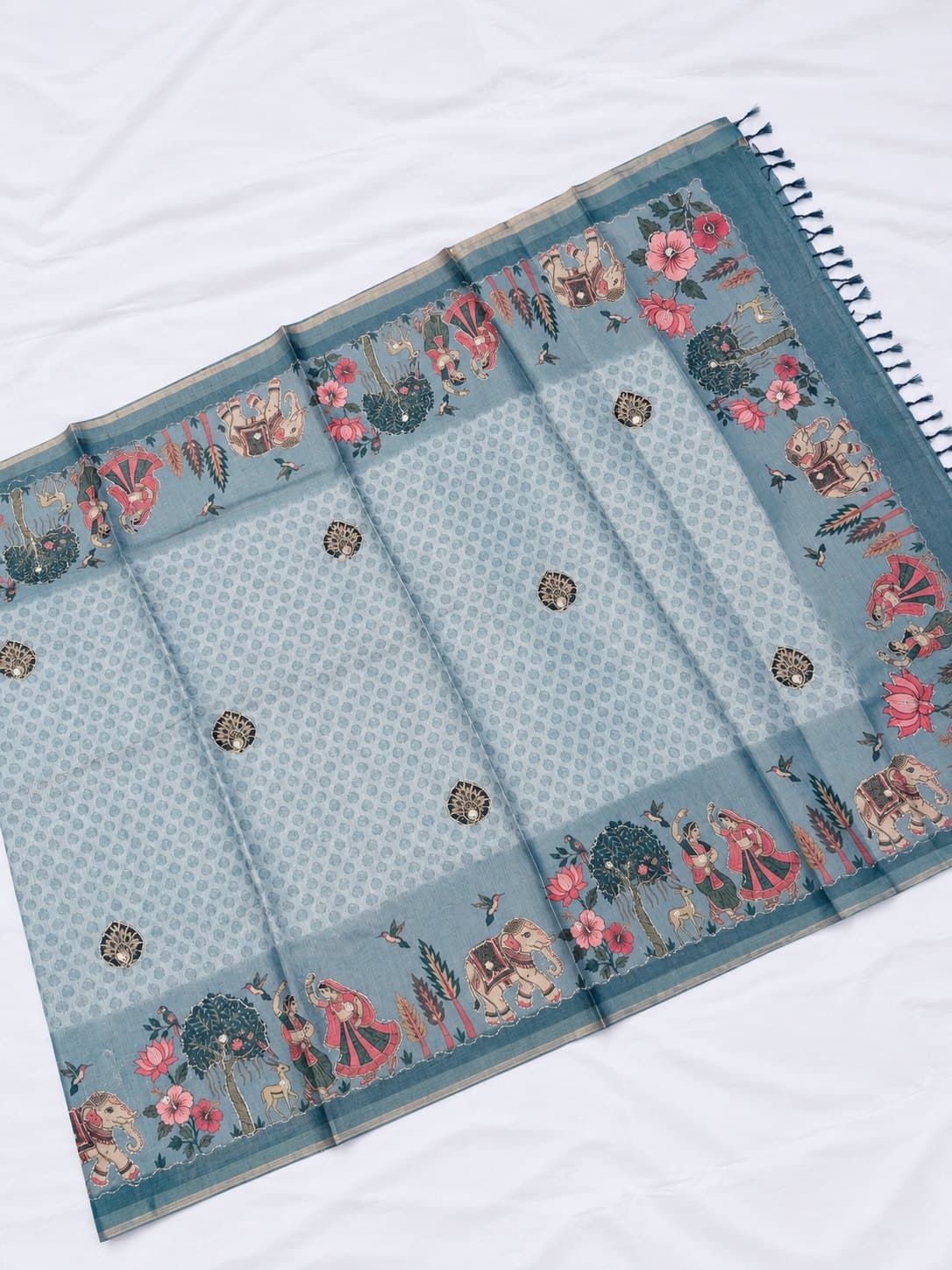 Tissue Cotton Saree
