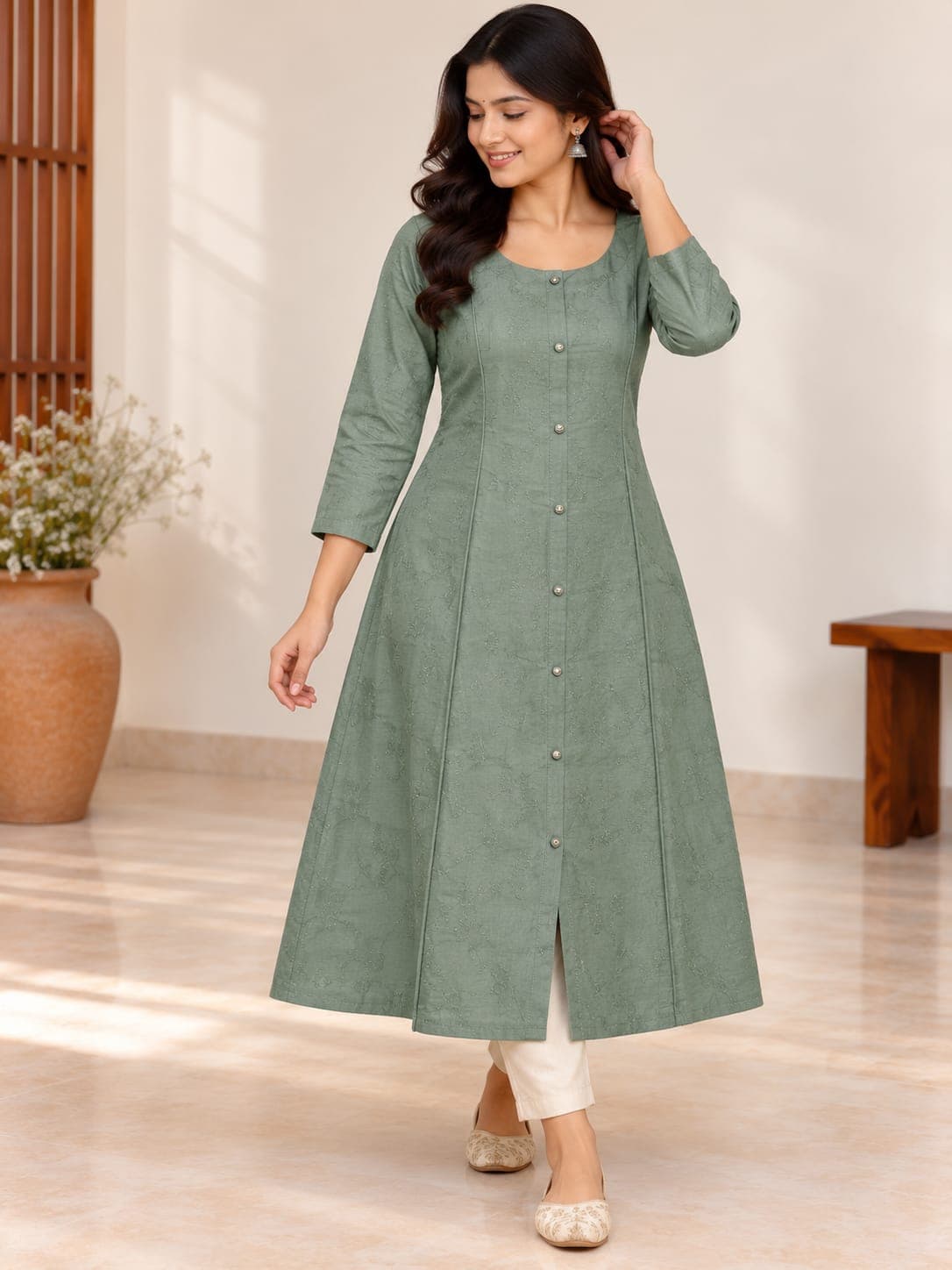 A-Line Kurti