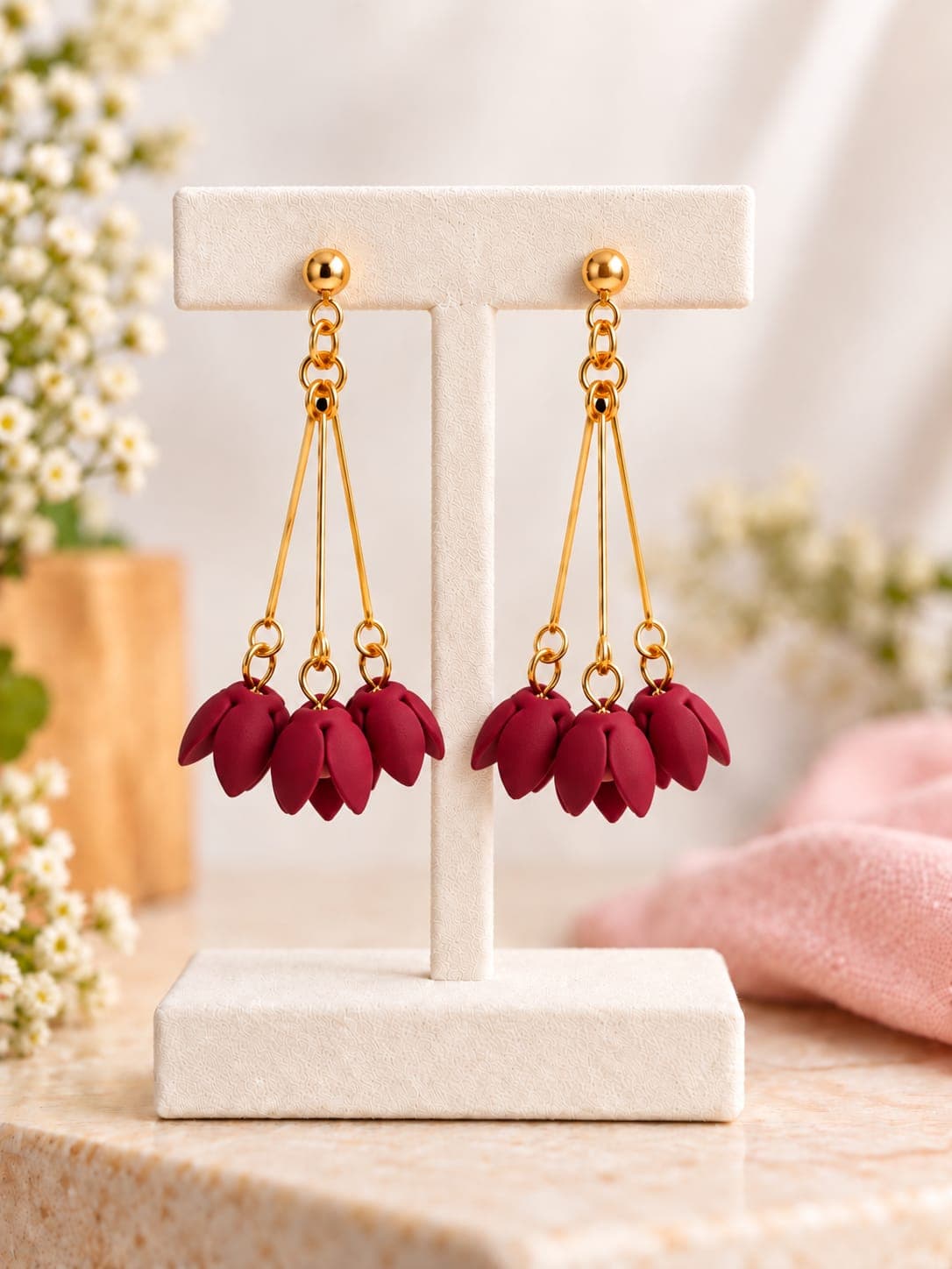 Bloom Drop Earrings