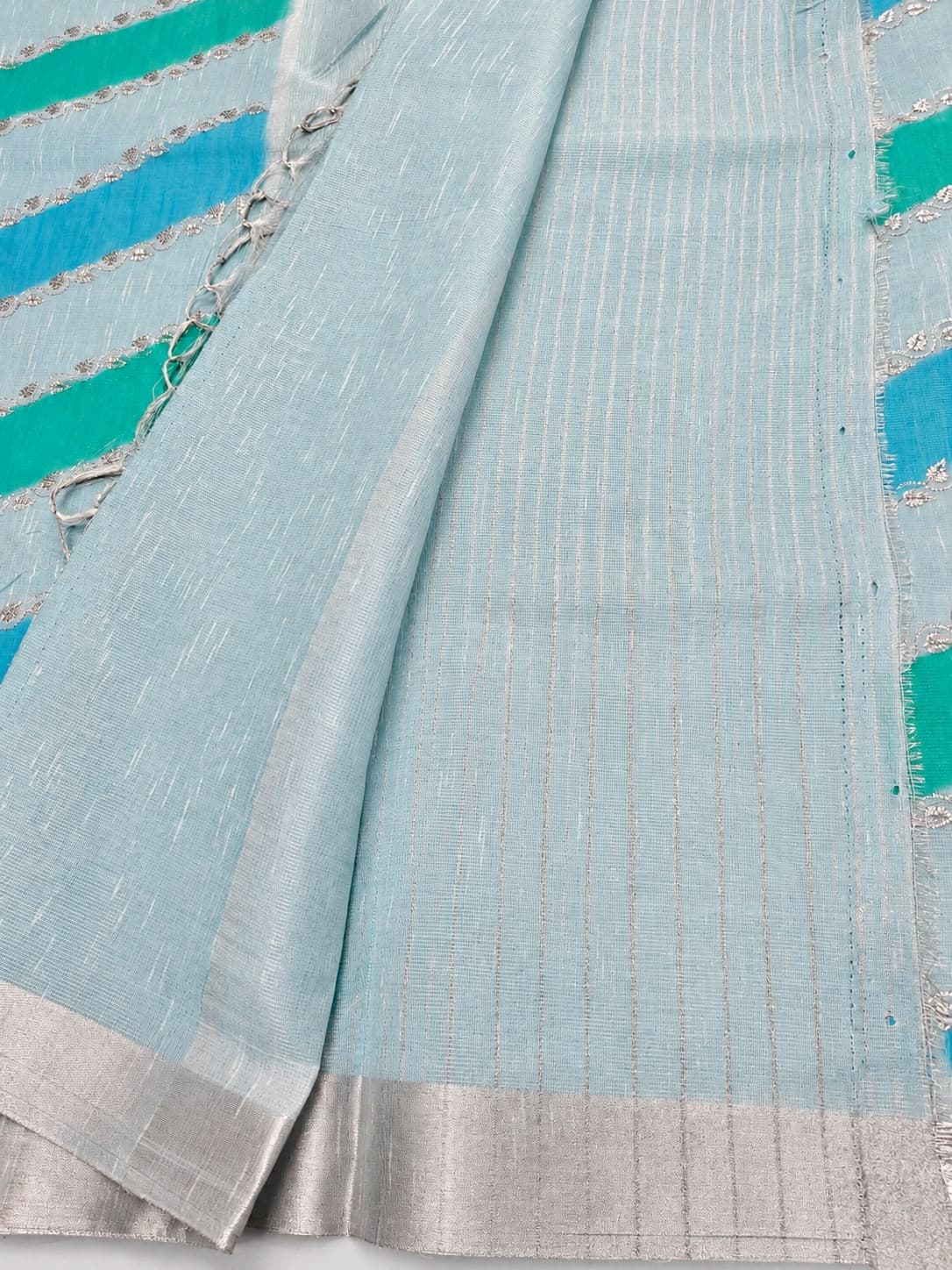 Banaras Fancy Tissue Saree 2