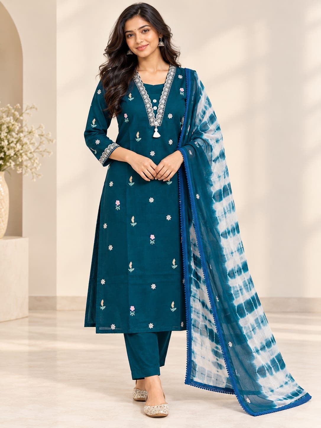 3 Piece Kurti Set