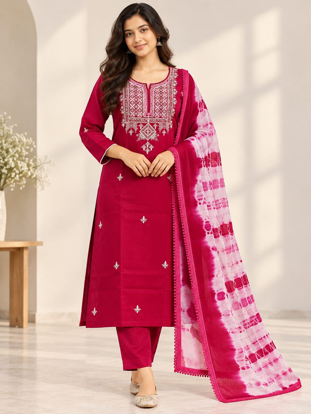 3 Piece Kurti Set