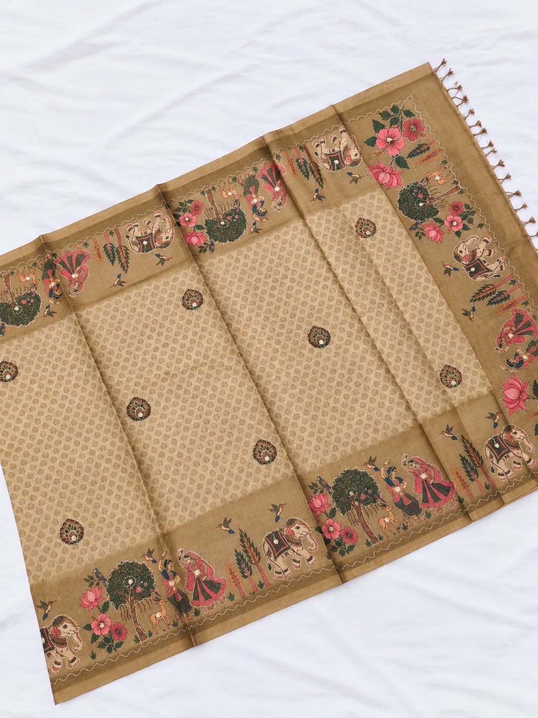 Tissue Cotton Saree
