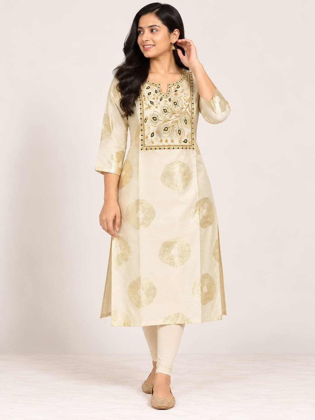 Silk Cotton Kurti