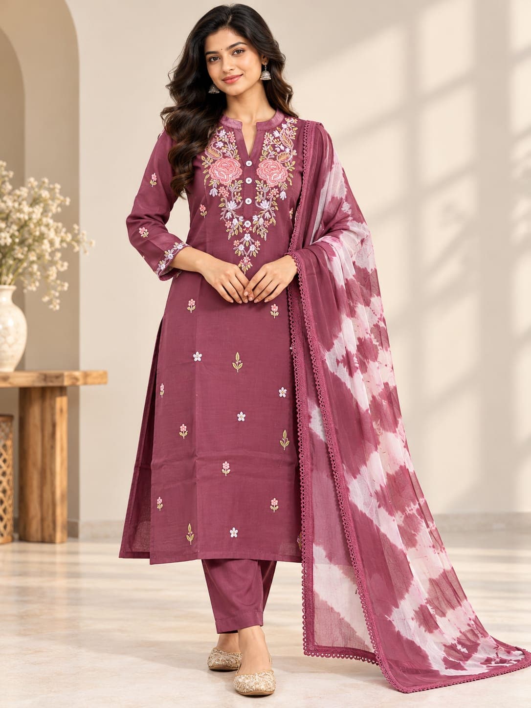 3 Piece Kurti Set