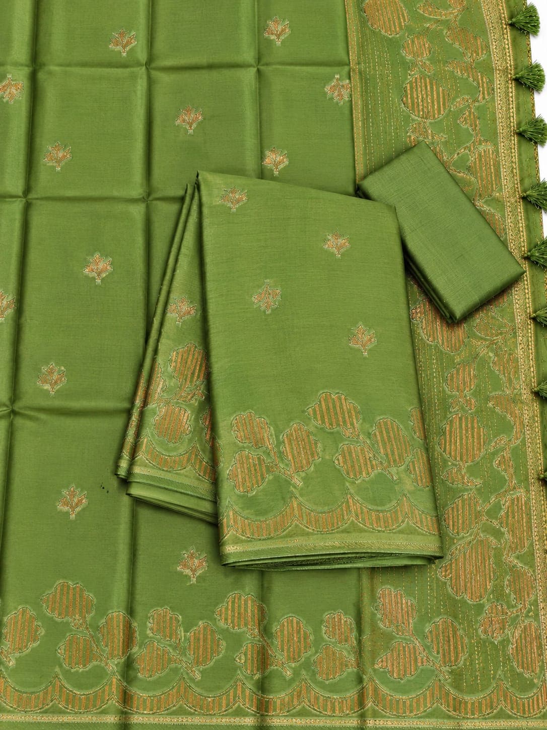 Georgette Applique Saree