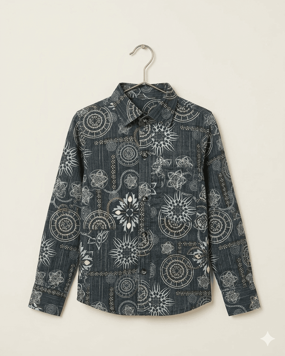 Casual Shirt - Navy Blue