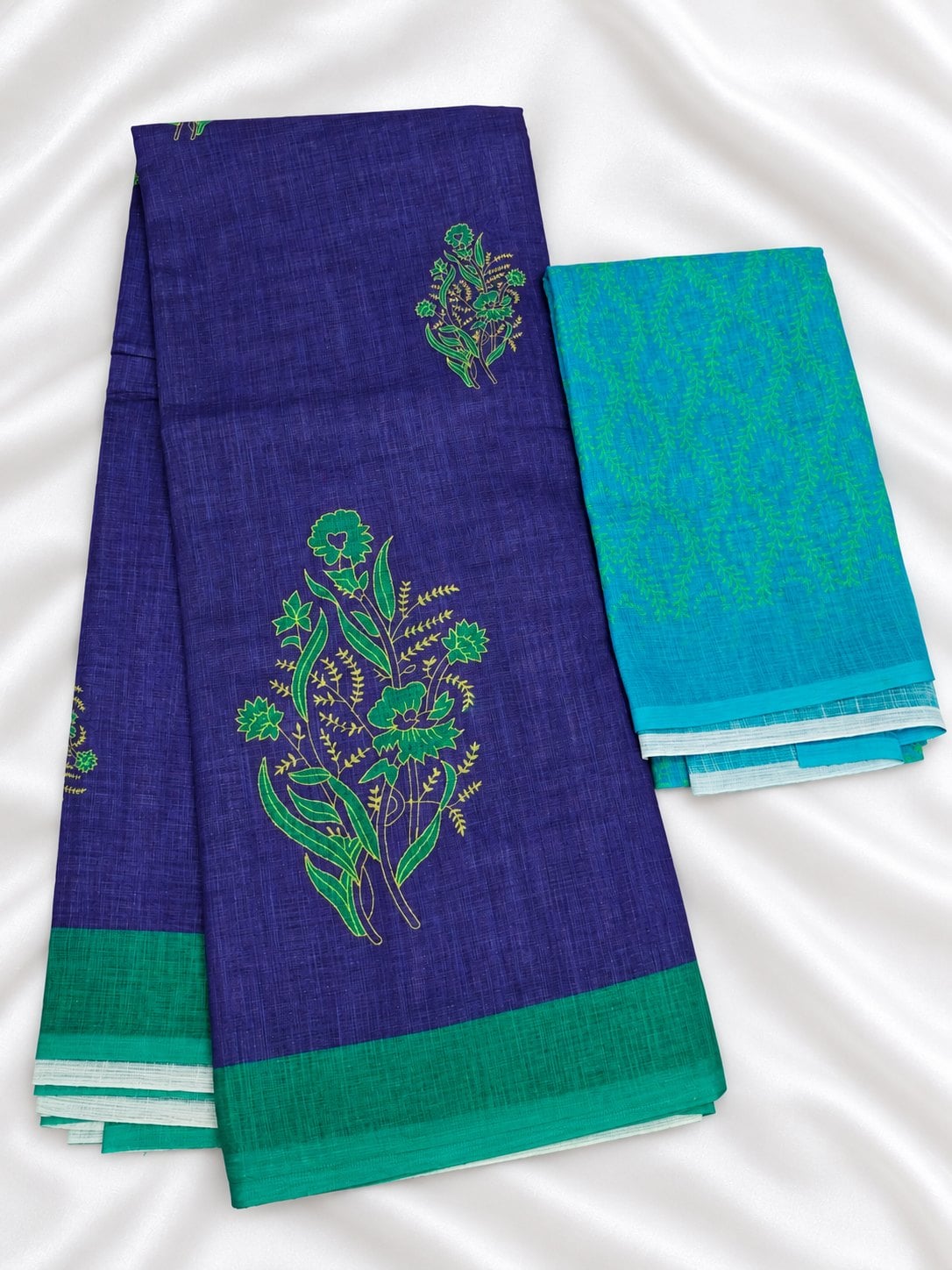 Linen Cotton Saree