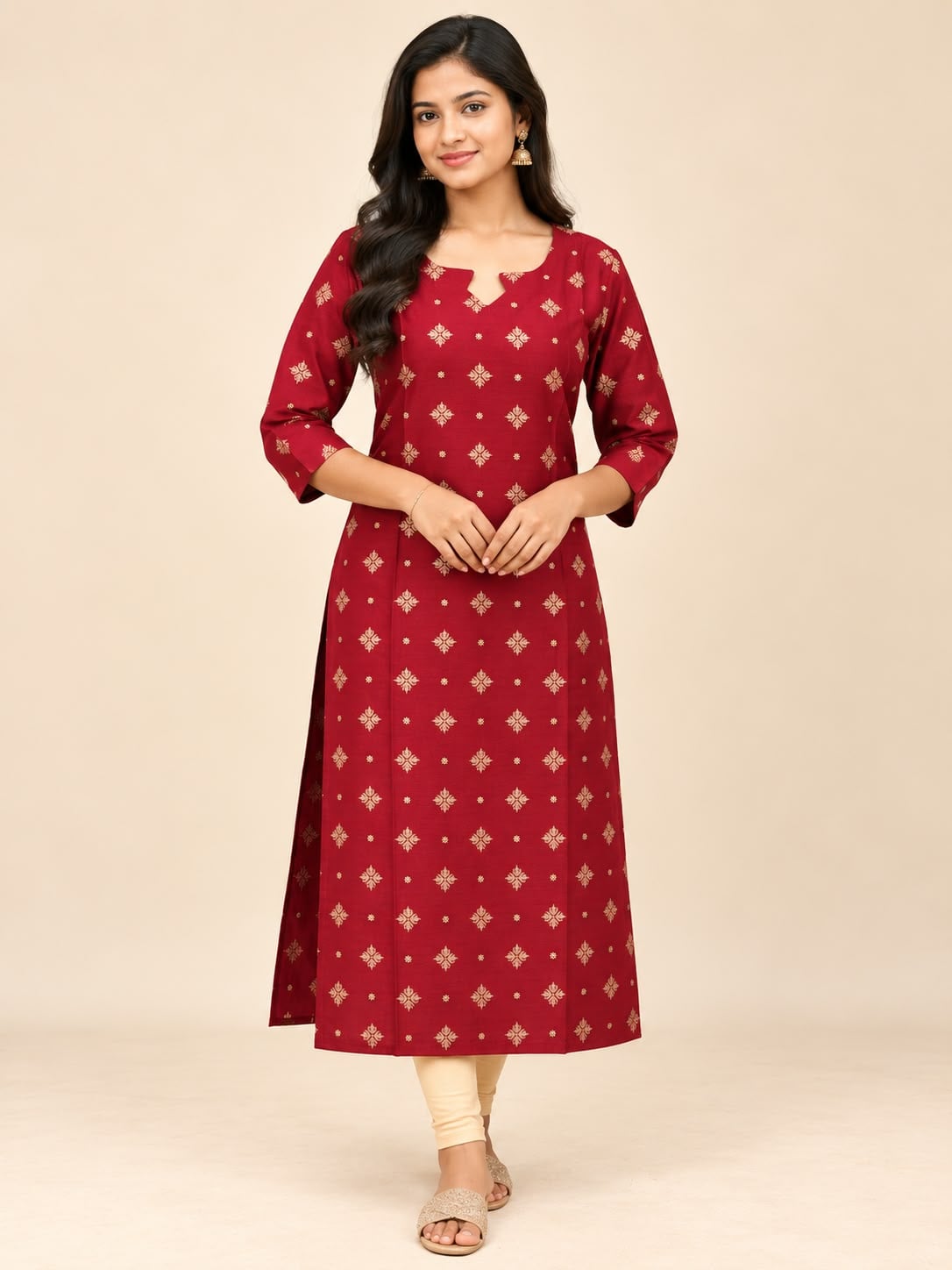 Silk Cotton Kurti