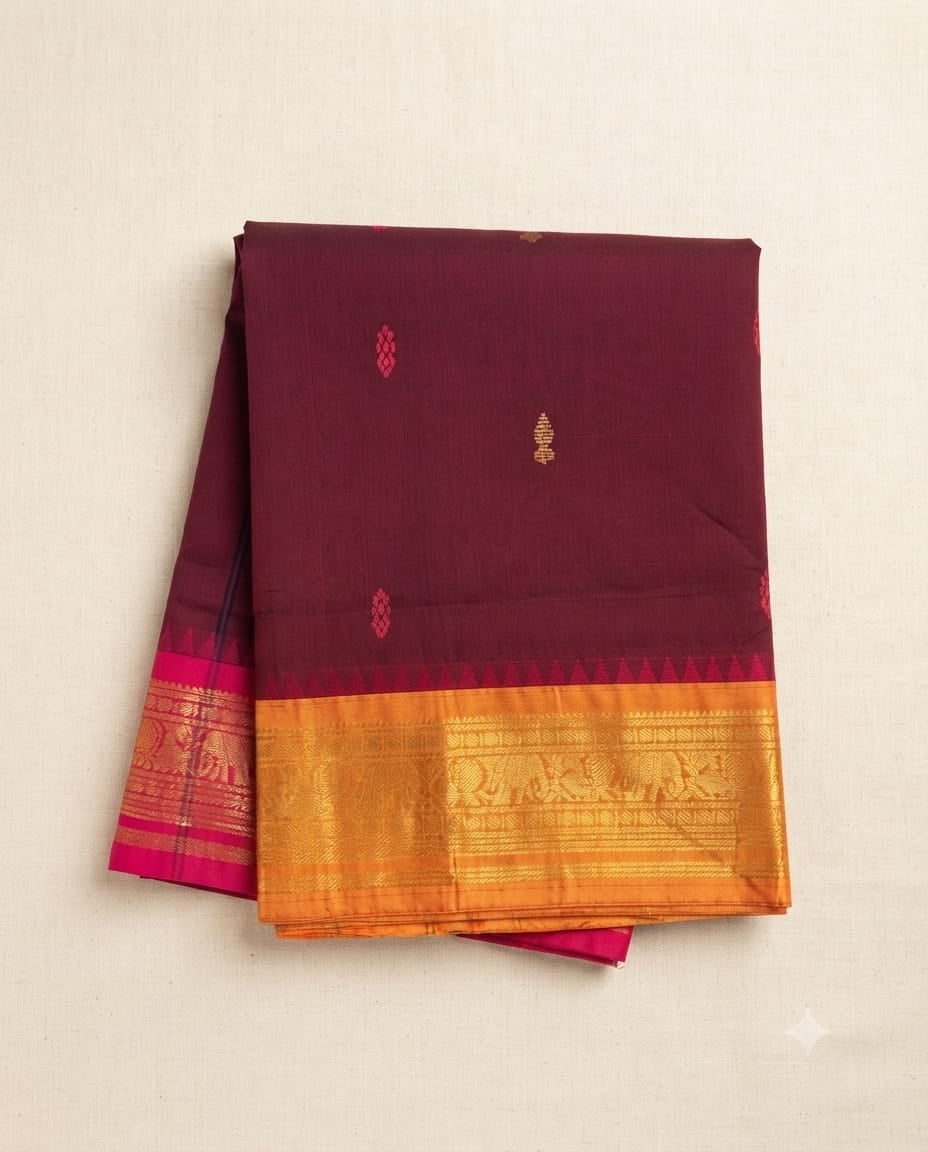 Chettinad Cotton Saree