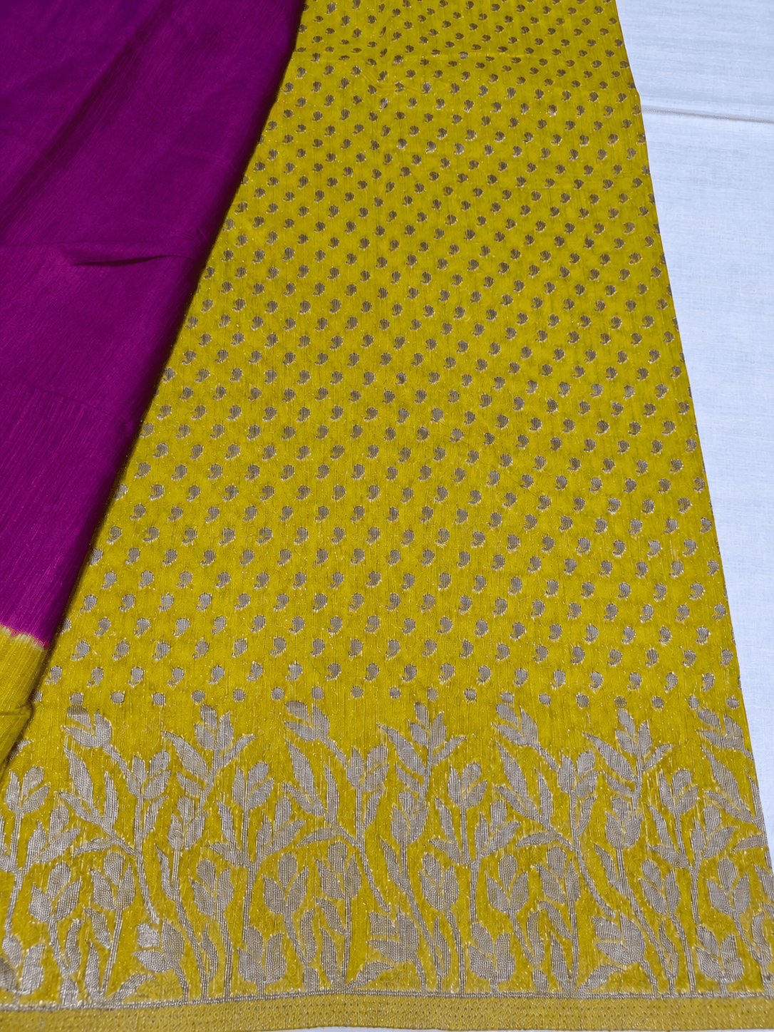 Tussar Linen Saree, Blouse