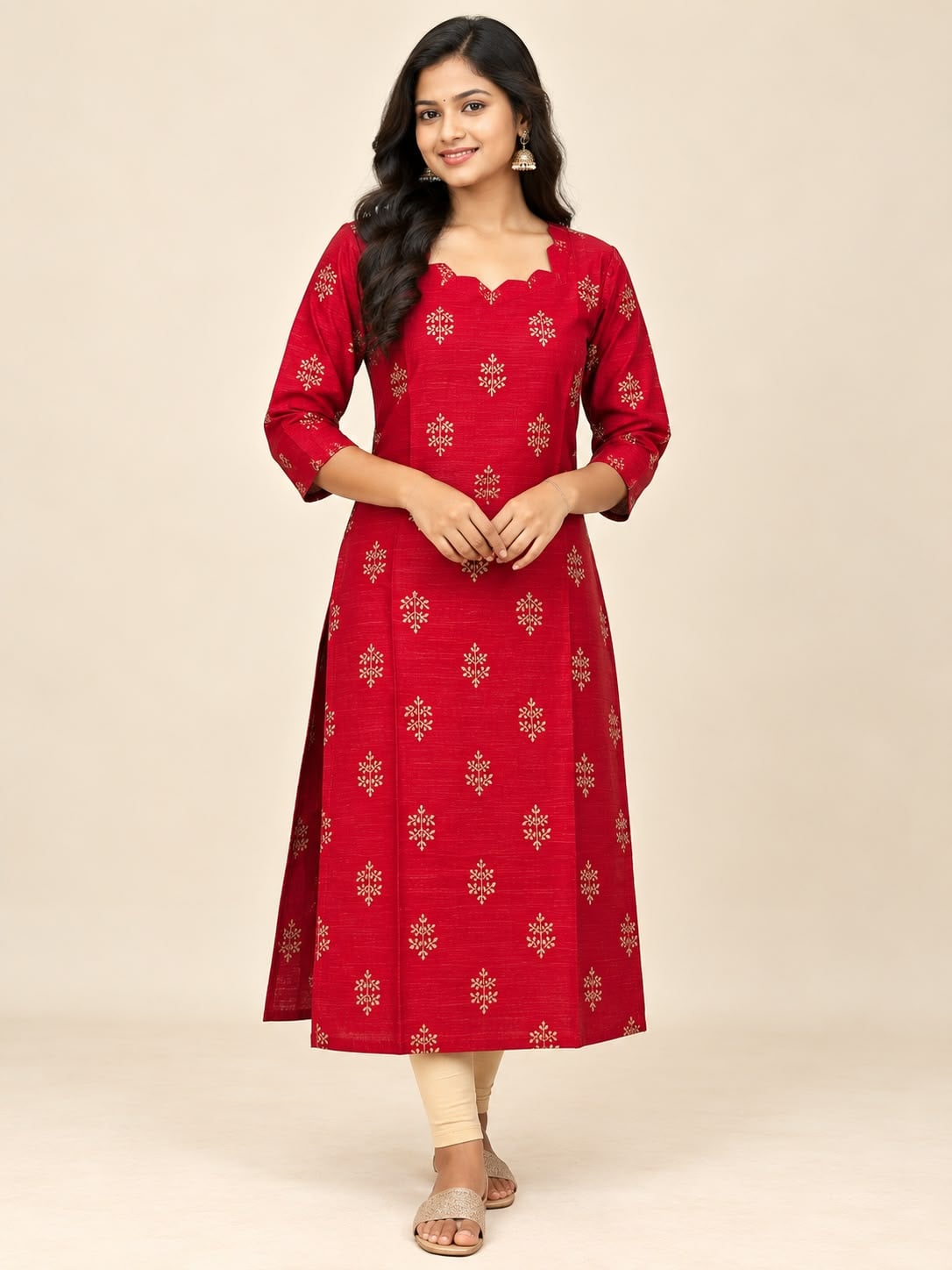 Silk Cotton Kurti