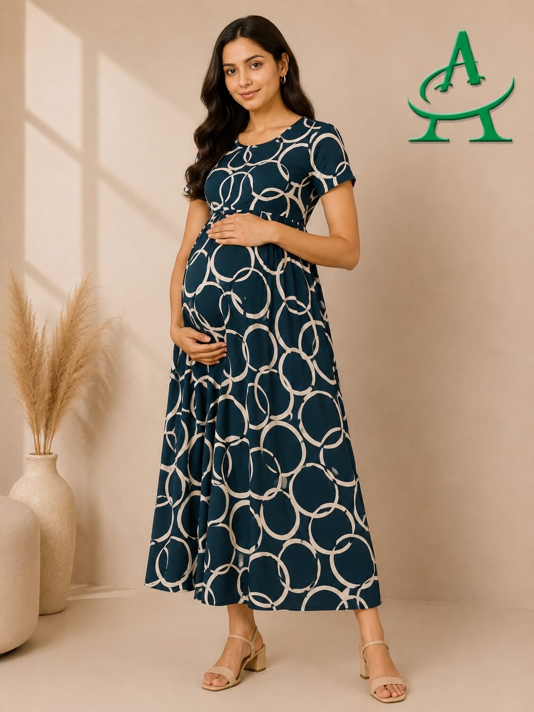 Zipless Feeding Maxi with Pocket - Blue