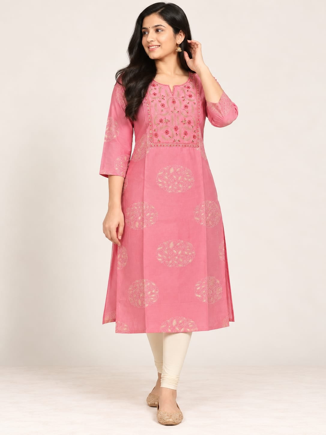 Silk Cotton Kurti