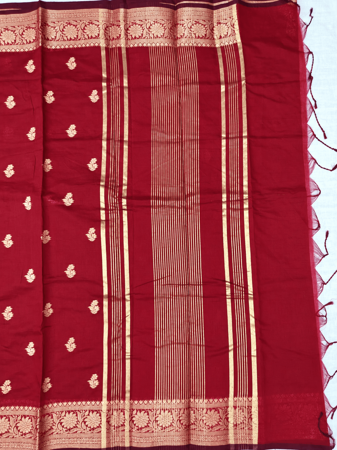 Banaras Cotton Saree, Pallu