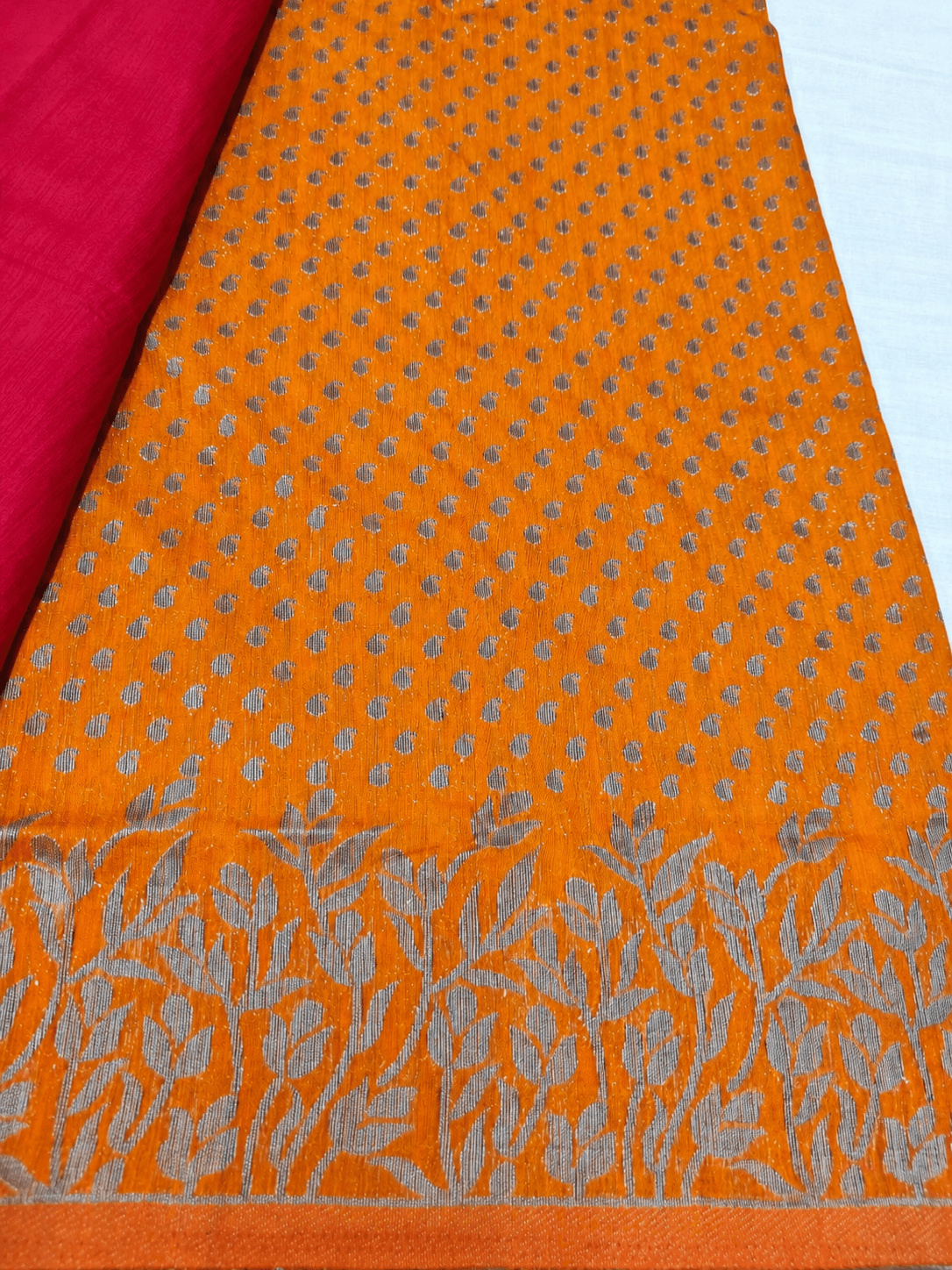 Tussar Linen Saree, Blouse