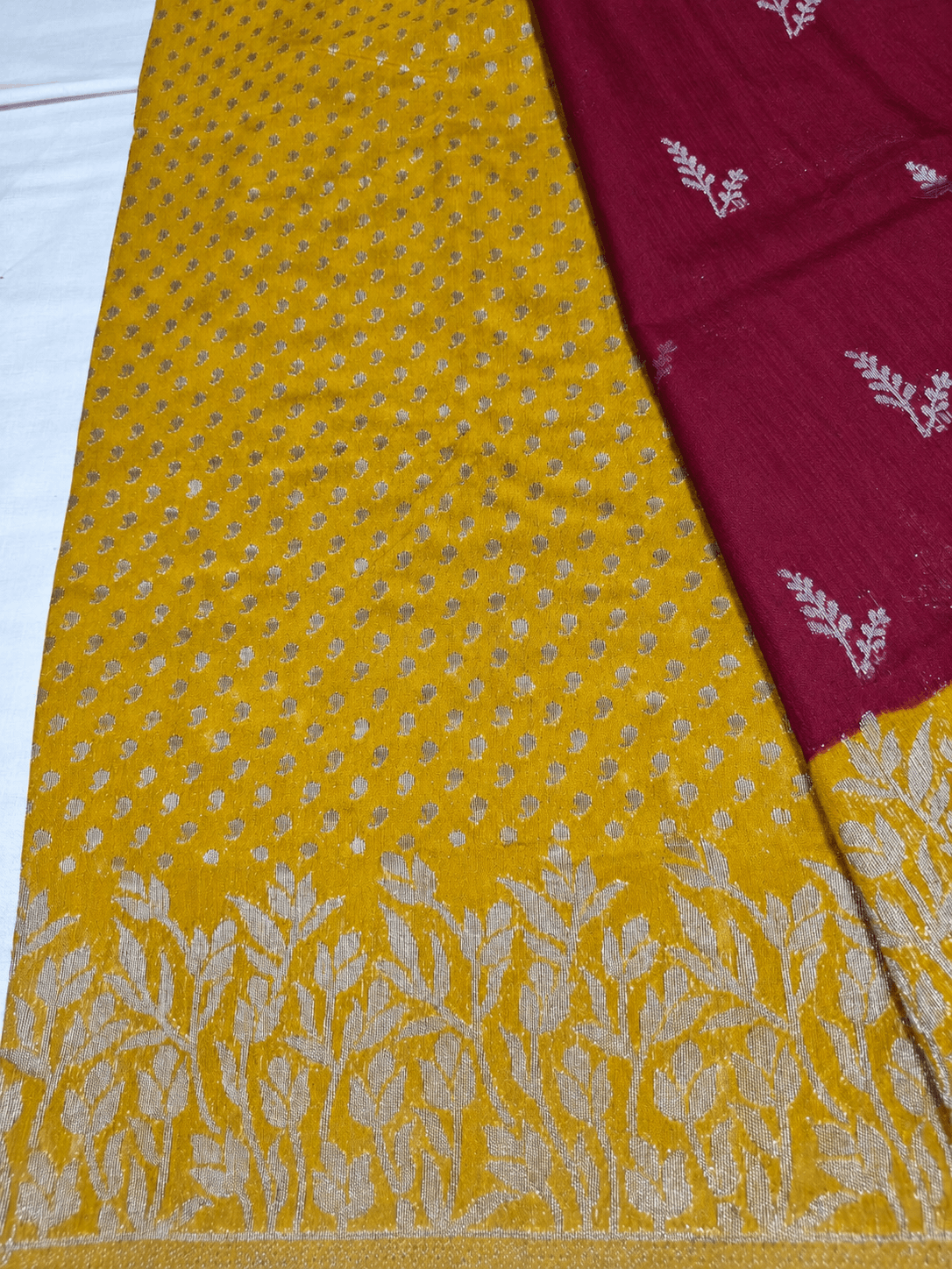Tussar Linen Saree, Blouse