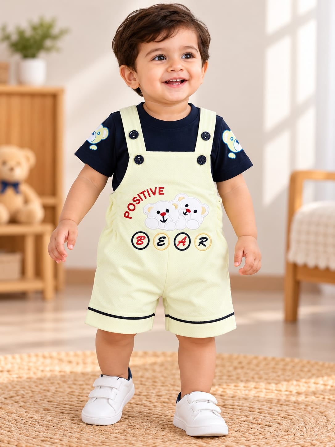 Dungaree Set (Baba Suite)