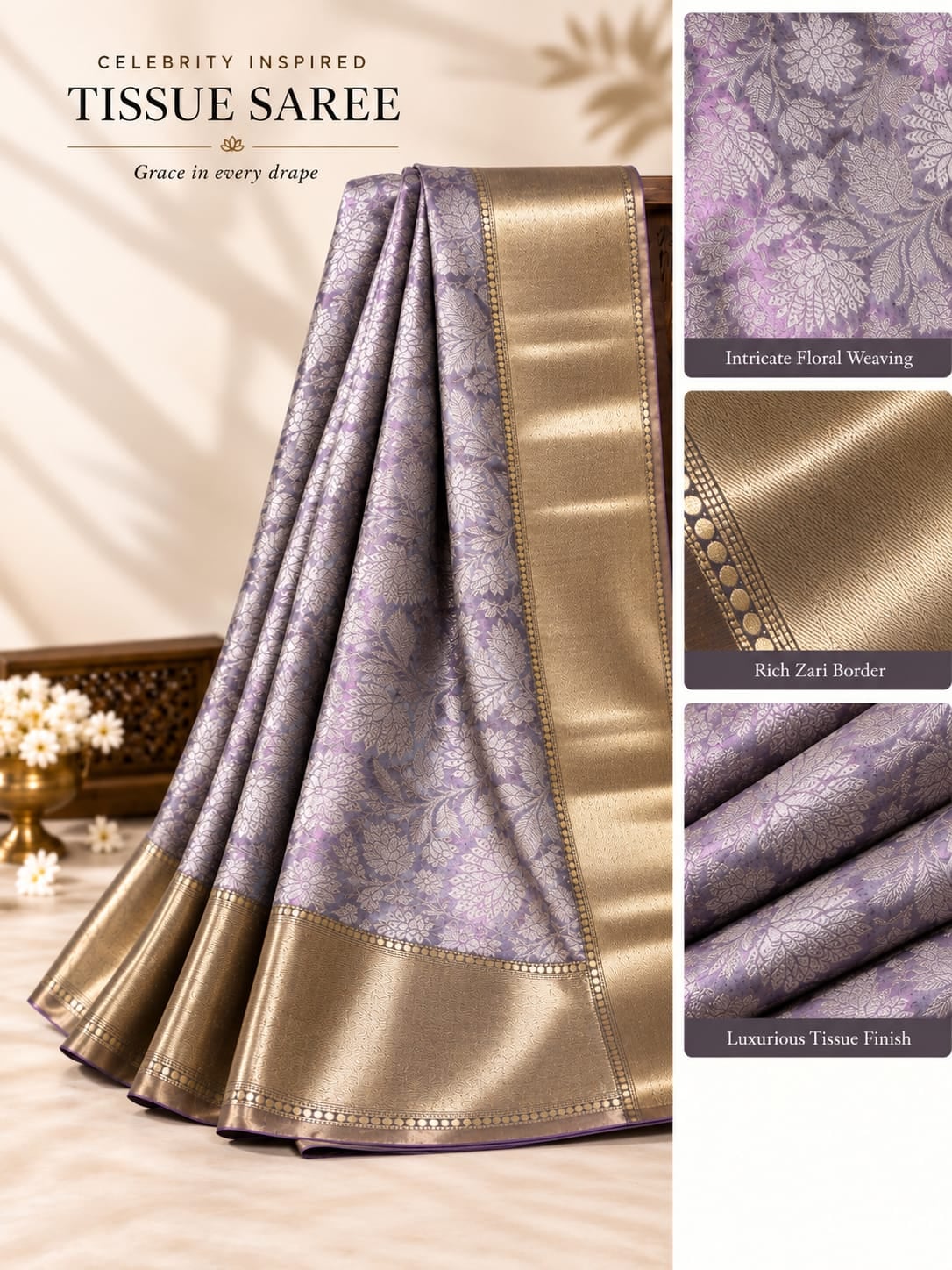 Tissue Silk Saree