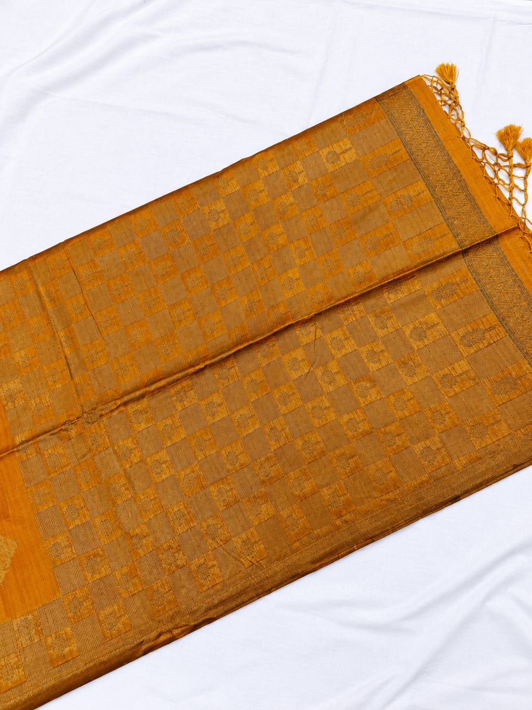 Tussar Saree, Pallu