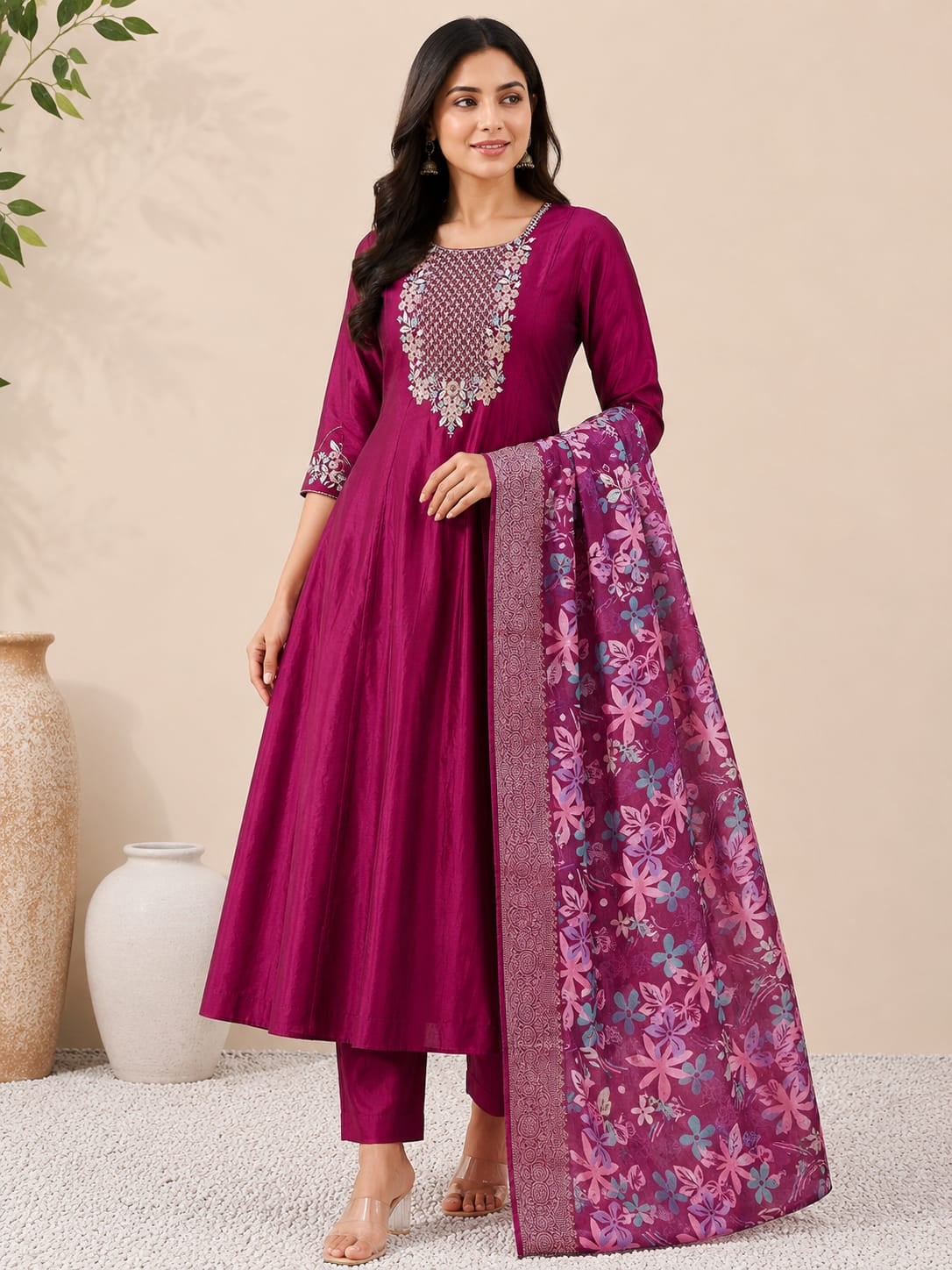 3 Piece Kurti Set