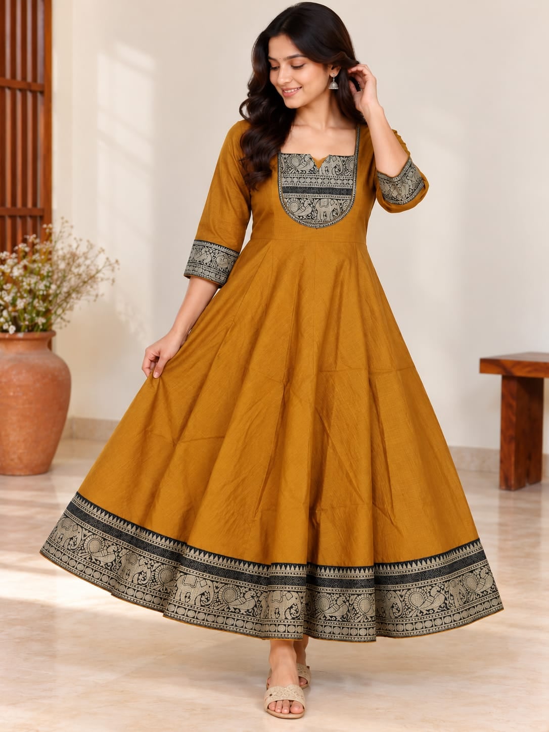 Chettinad Cotton Kurti