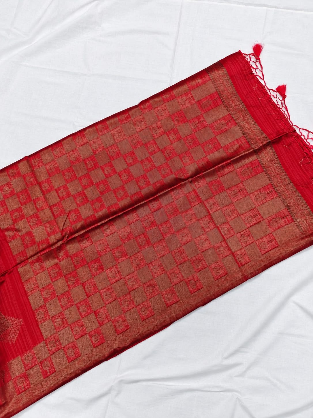 Tussar Saree, Pallu