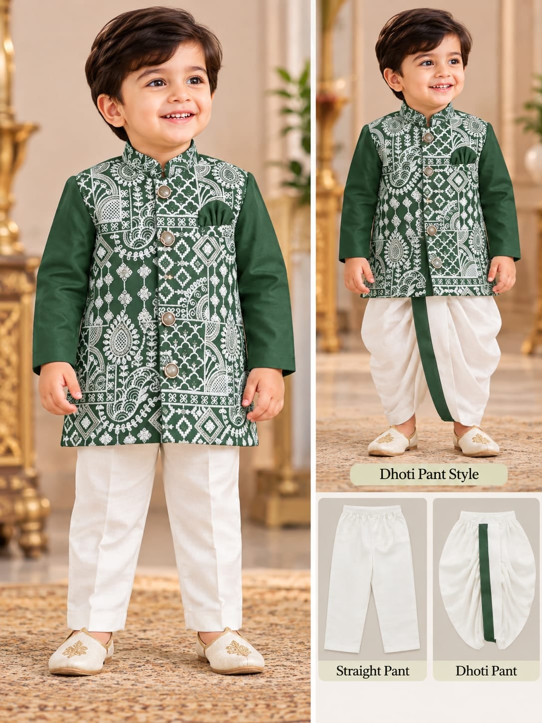Indo-Western Sherwani Set