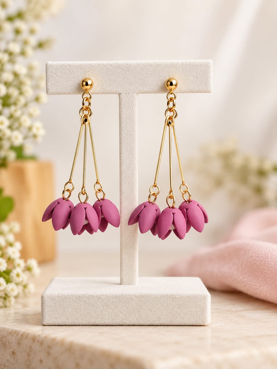 Bloom Drop Earrings