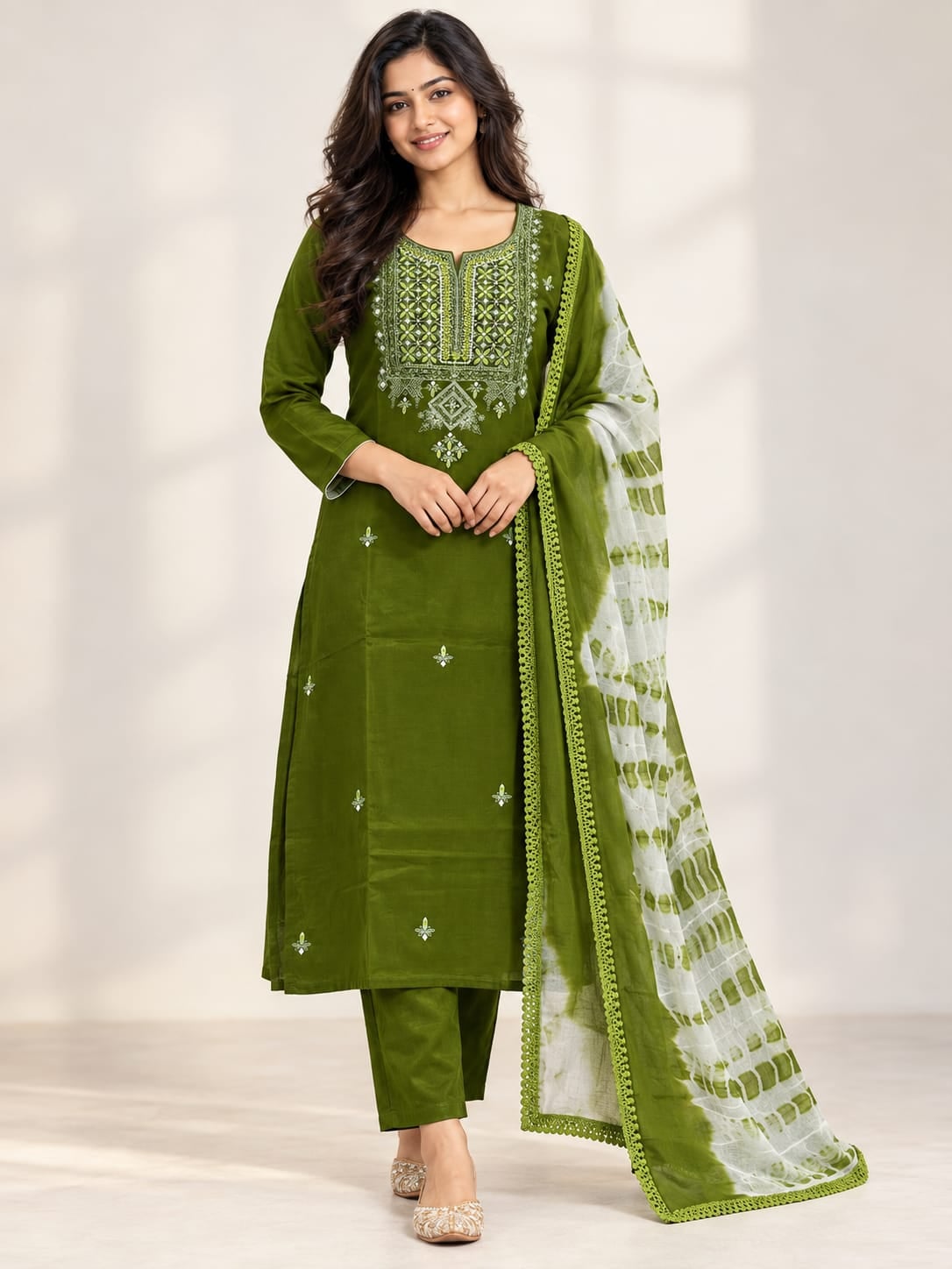 3 Piece Kurti Set