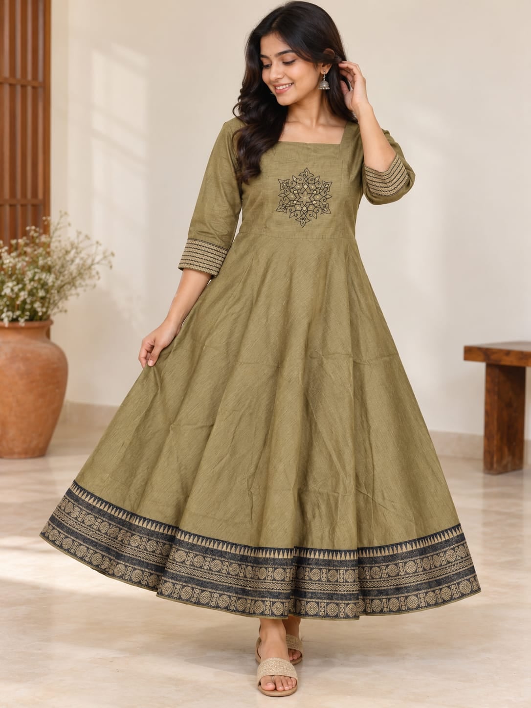 Chettinad Cotton Kurti
