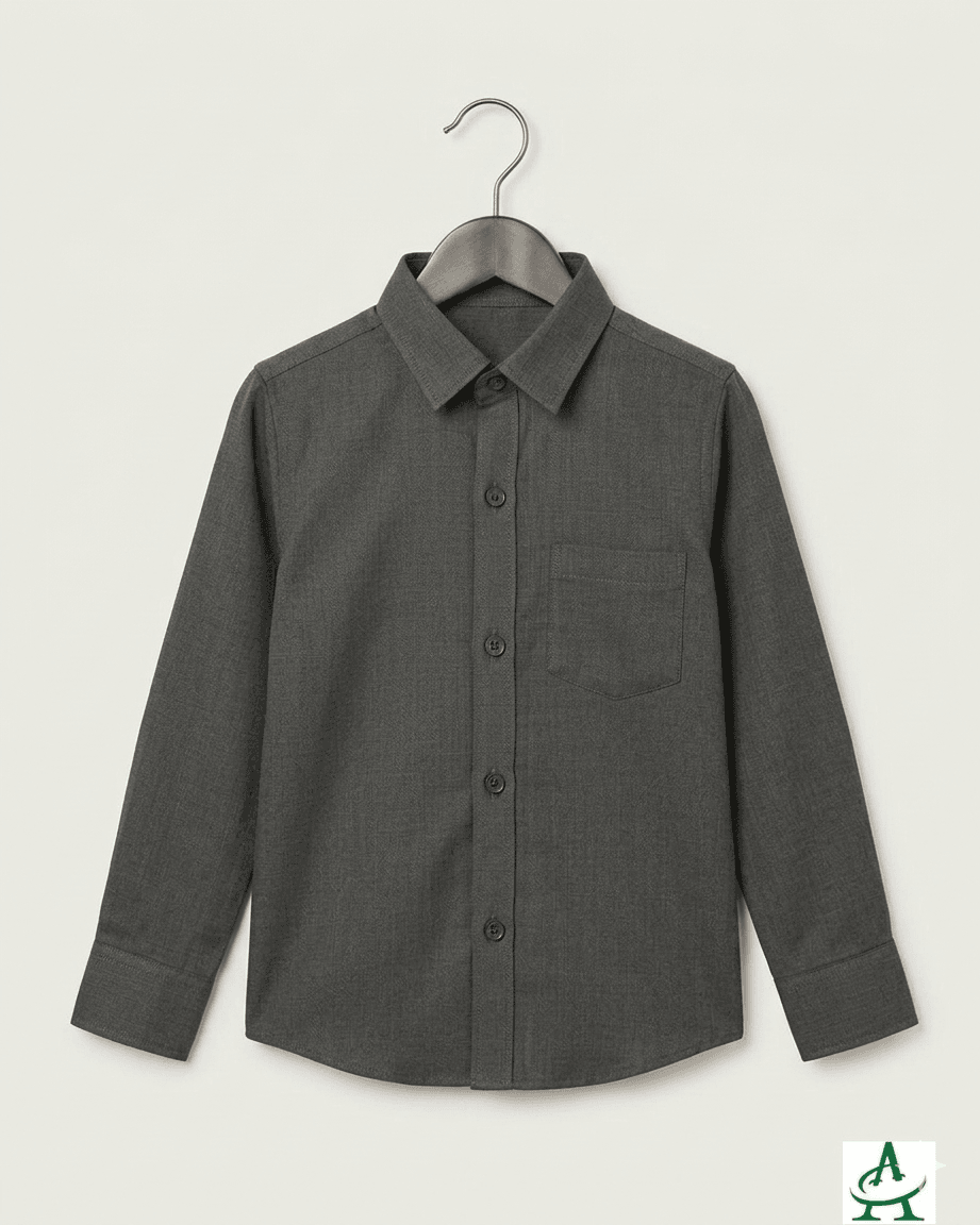 Casual Shirt - Charcoal Grey