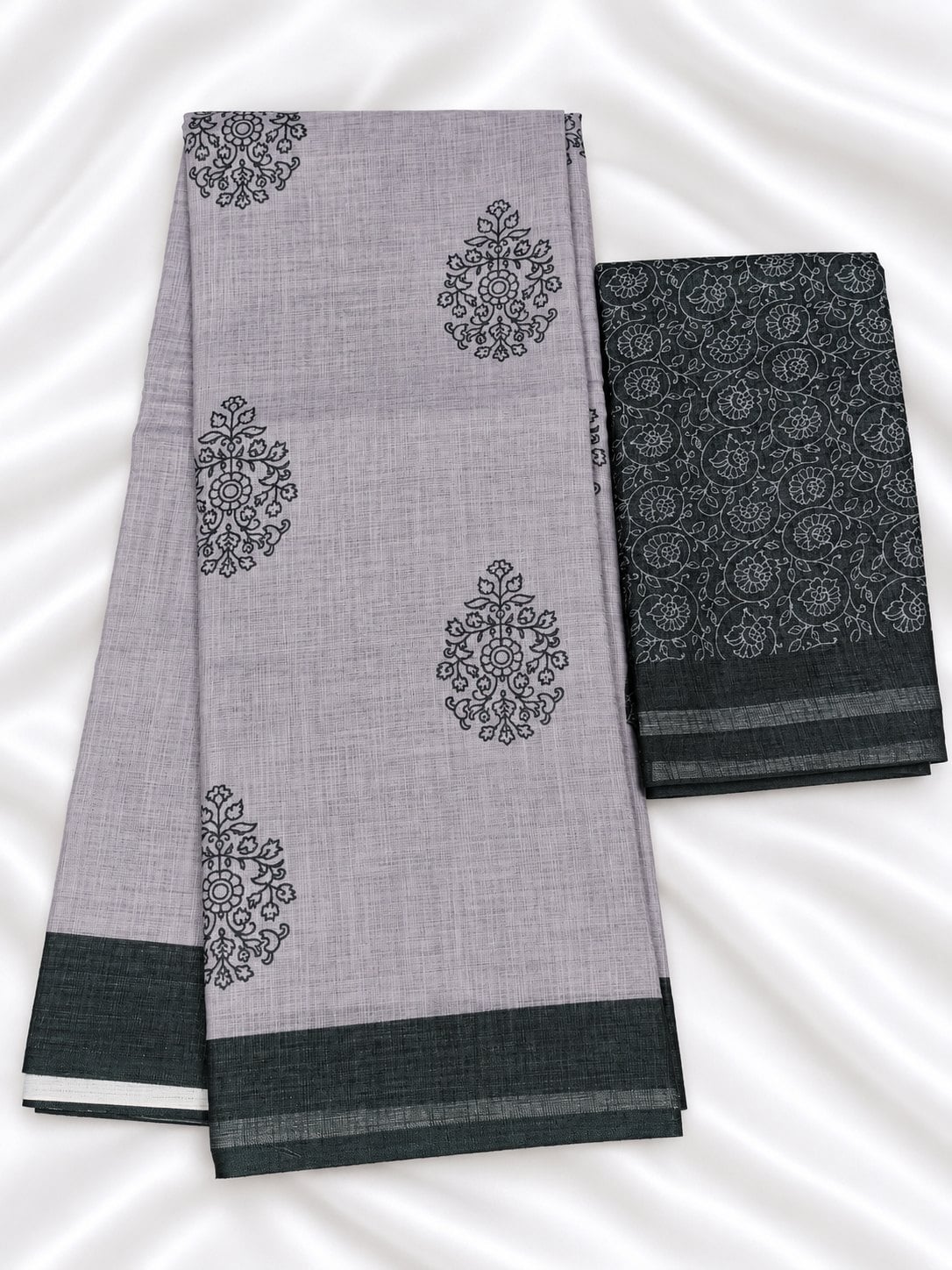 Linen Cotton Saree