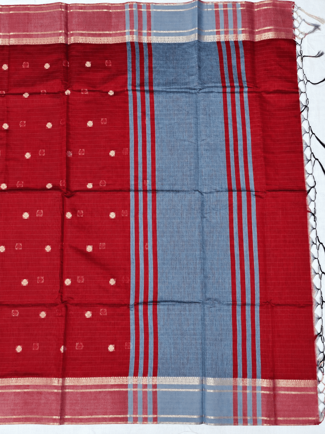 Banaras Cotton Saree, முந்தானை