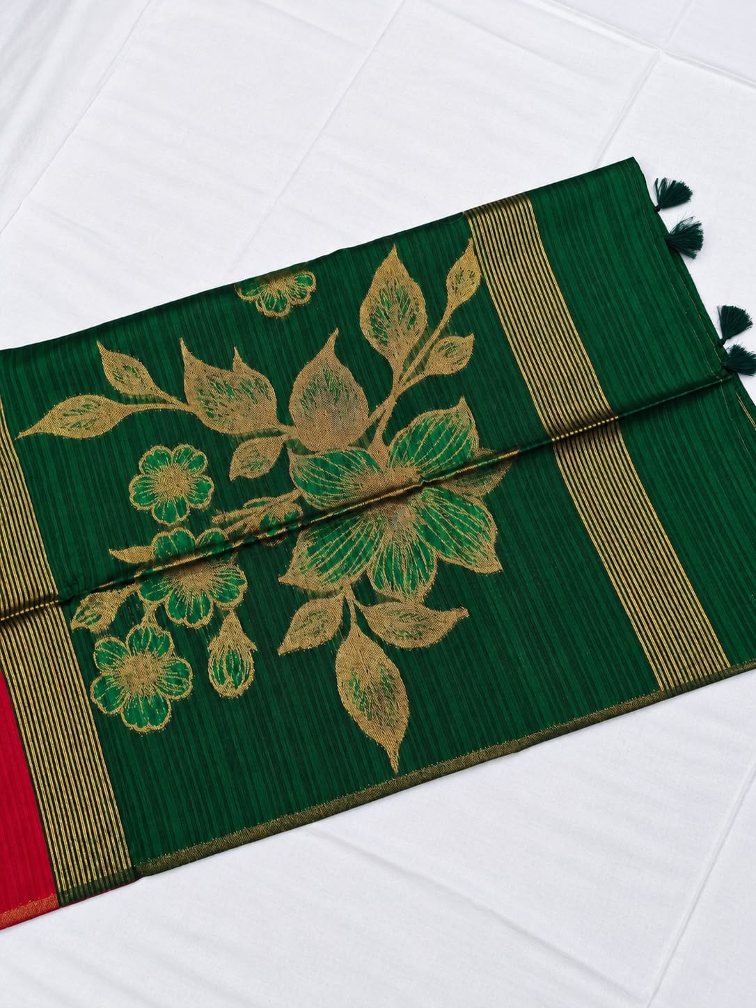 Tussar Saree, Pallu