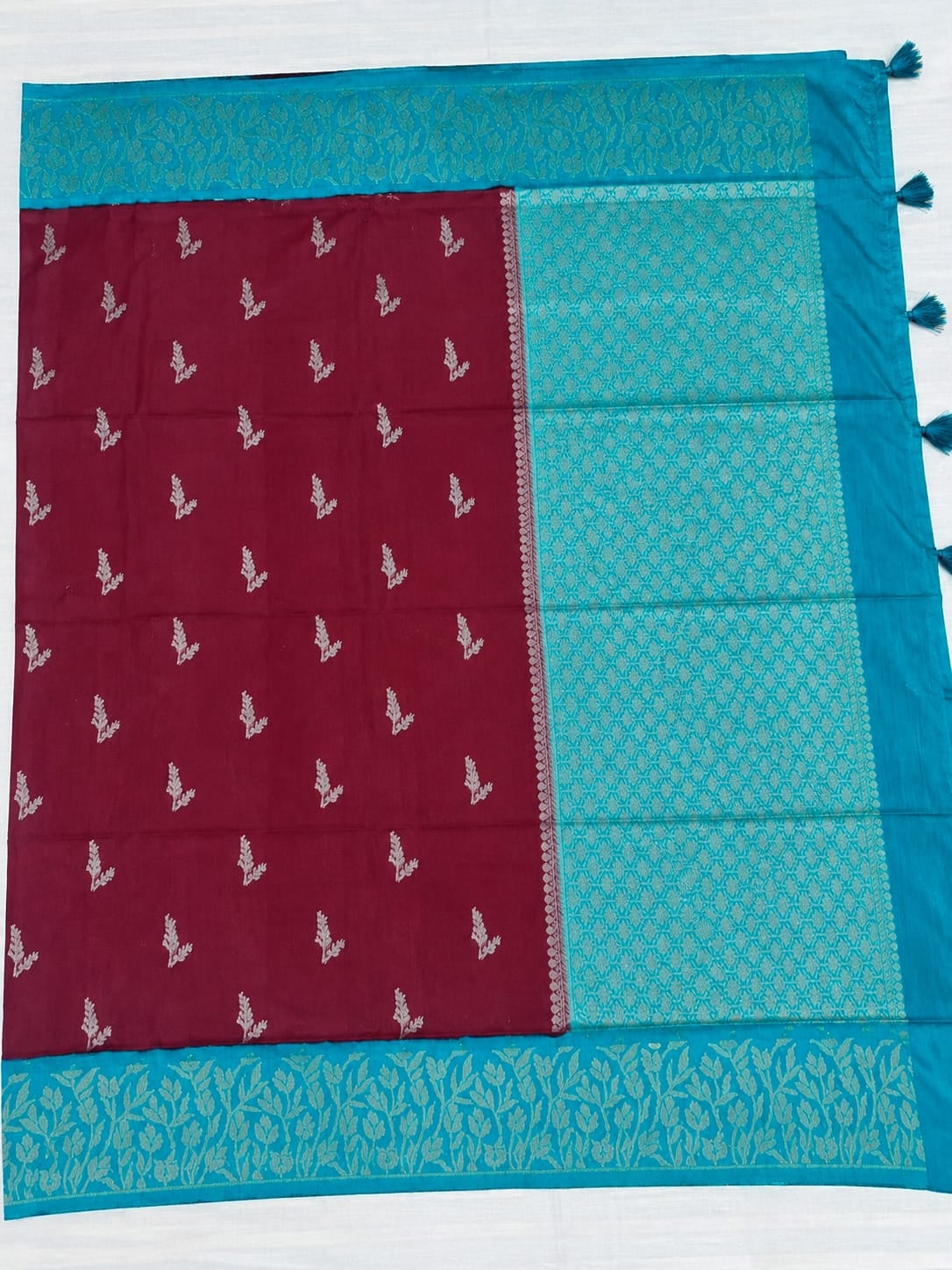 Tussar Linen Saree