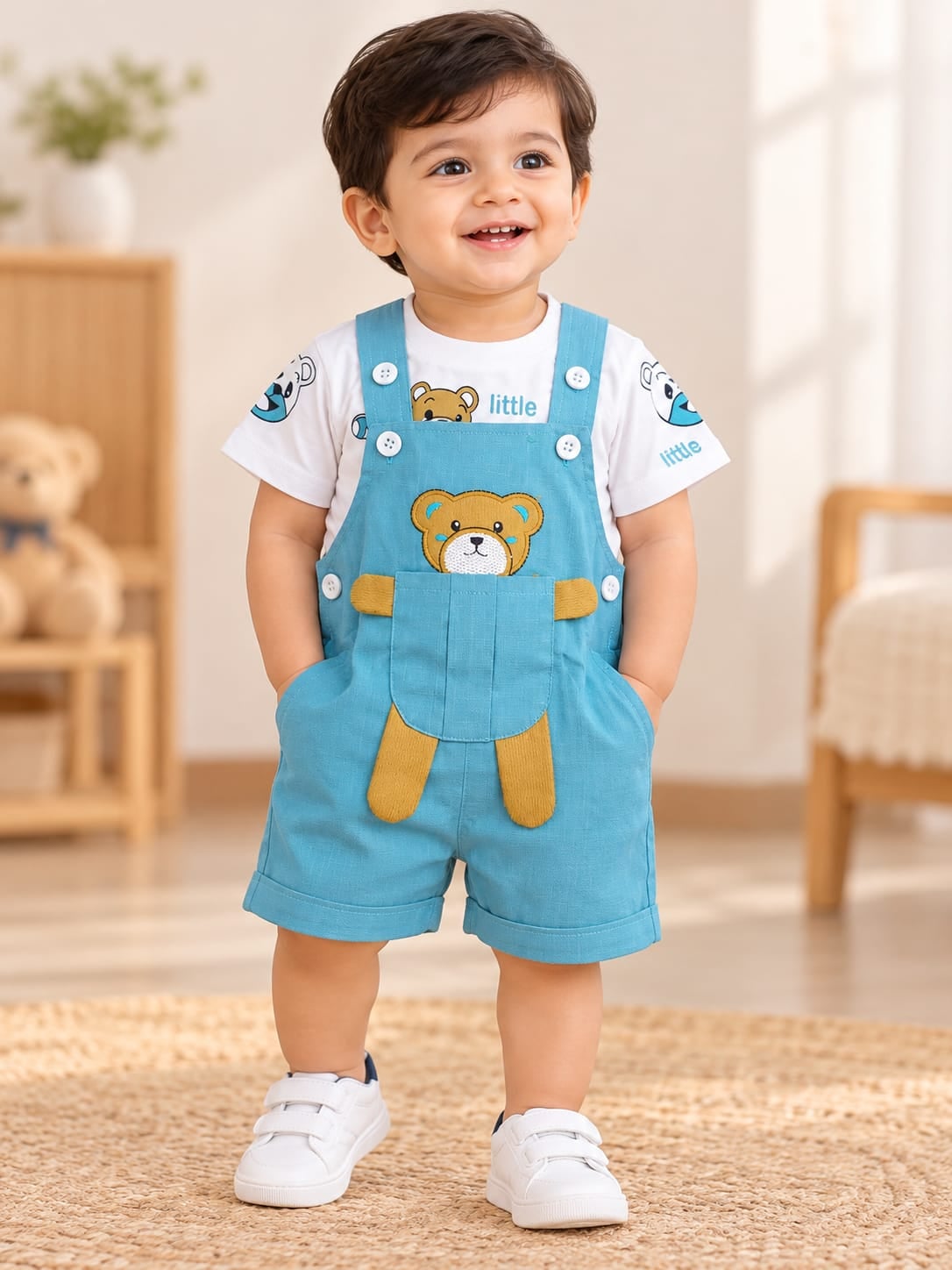 Dungaree Set (Baba Suite)