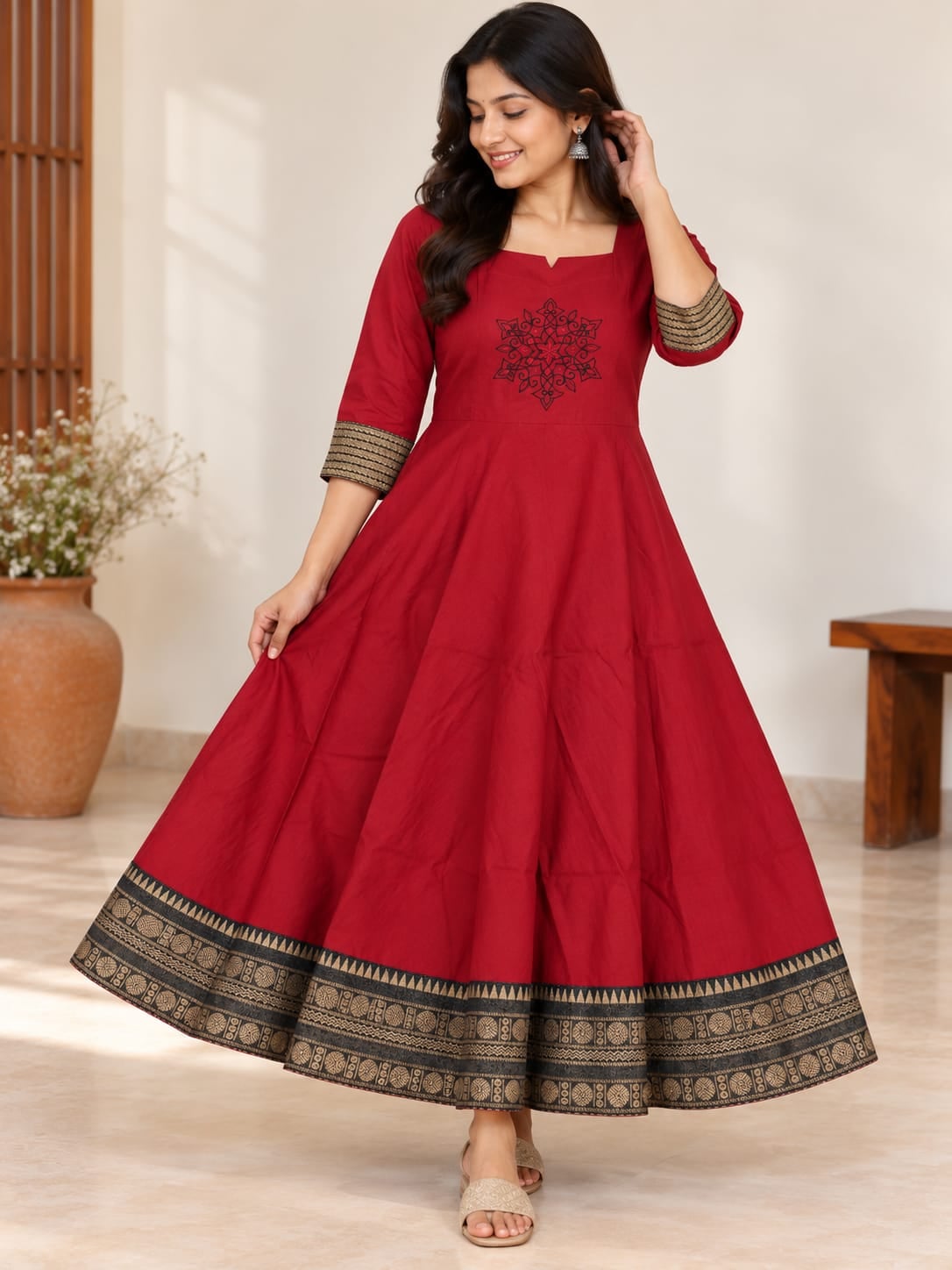 Chettinad Cotton Kurti