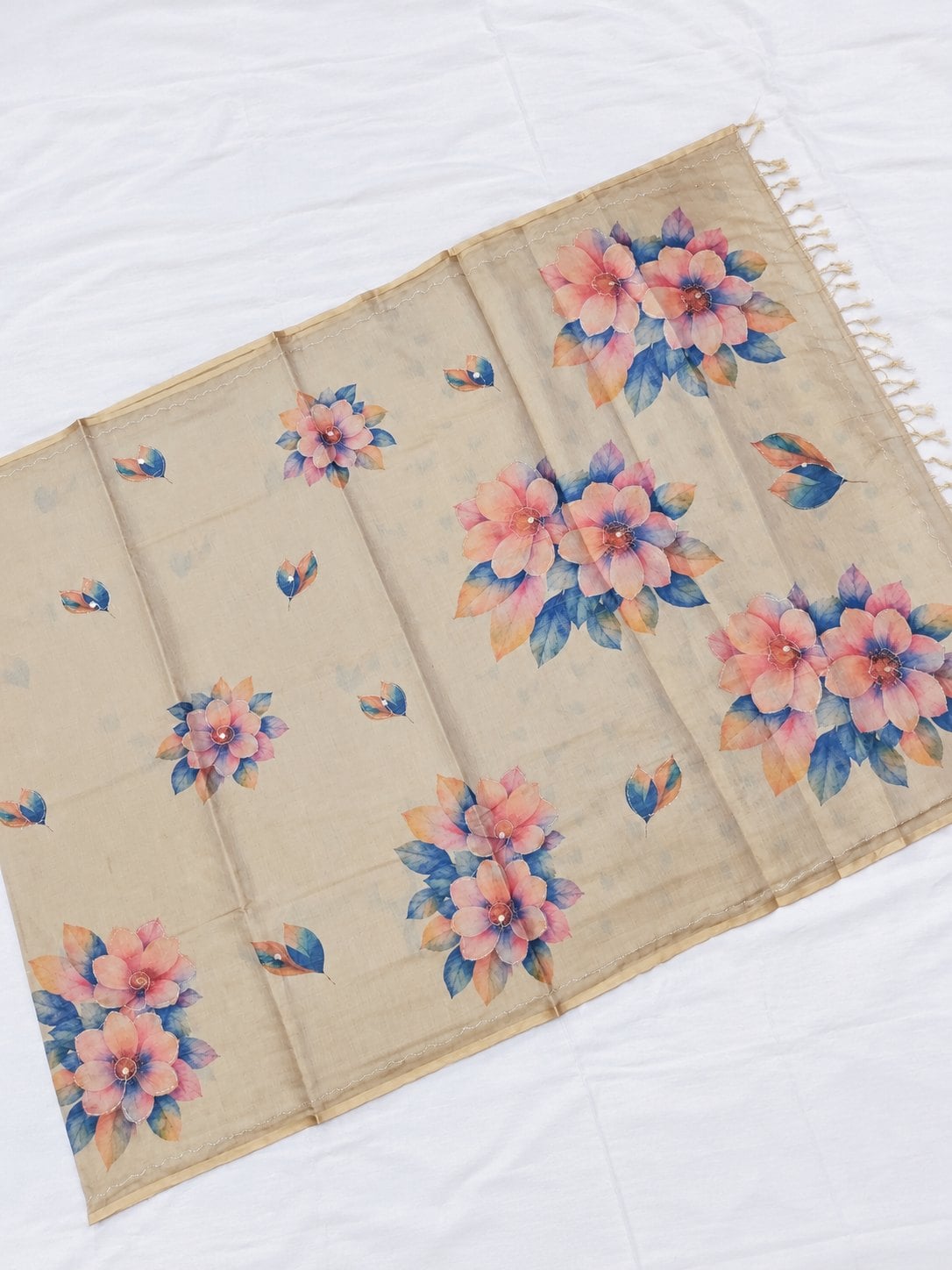 Tissue Cotton Saree