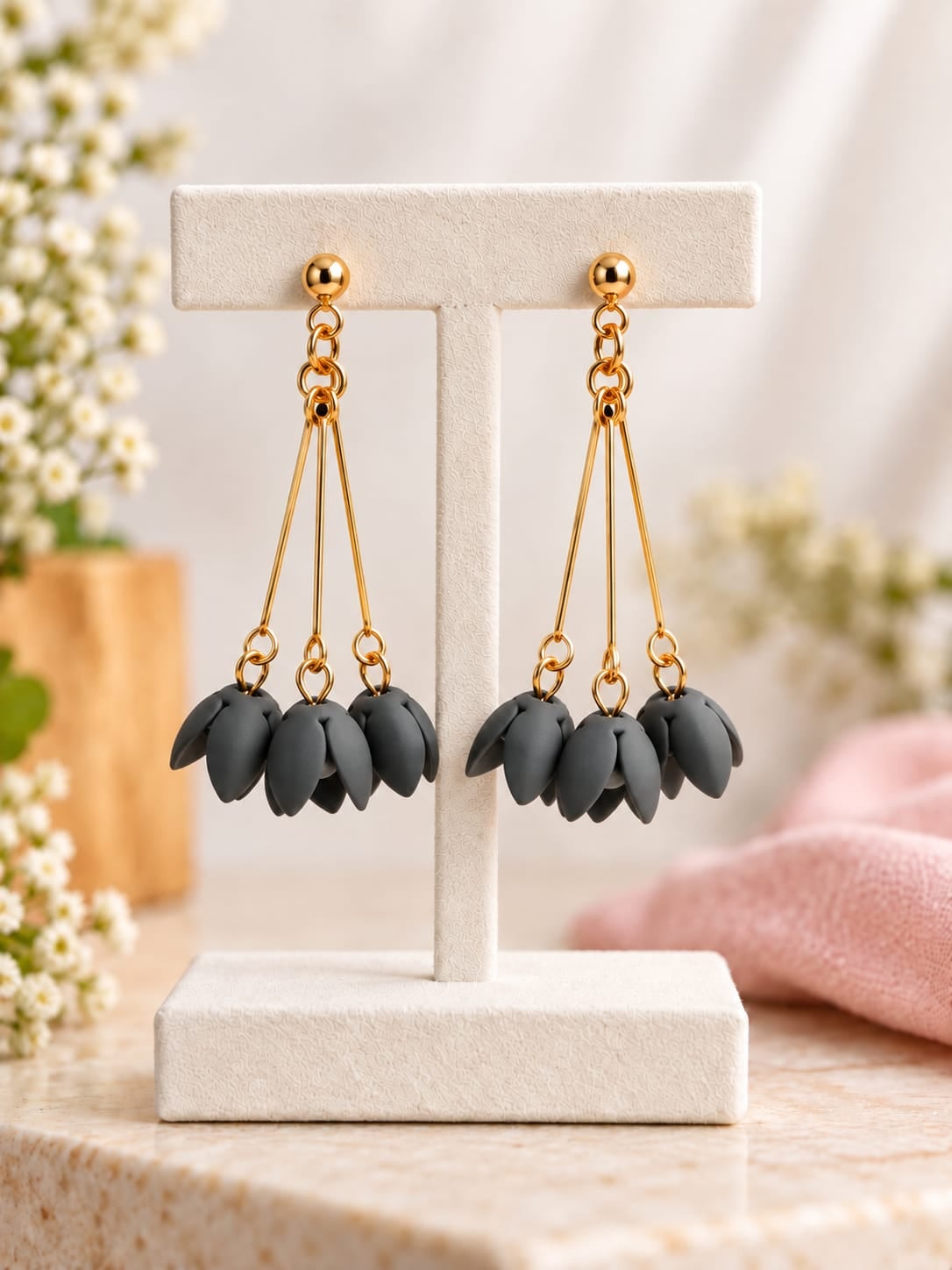 Bloom Drop Earrings