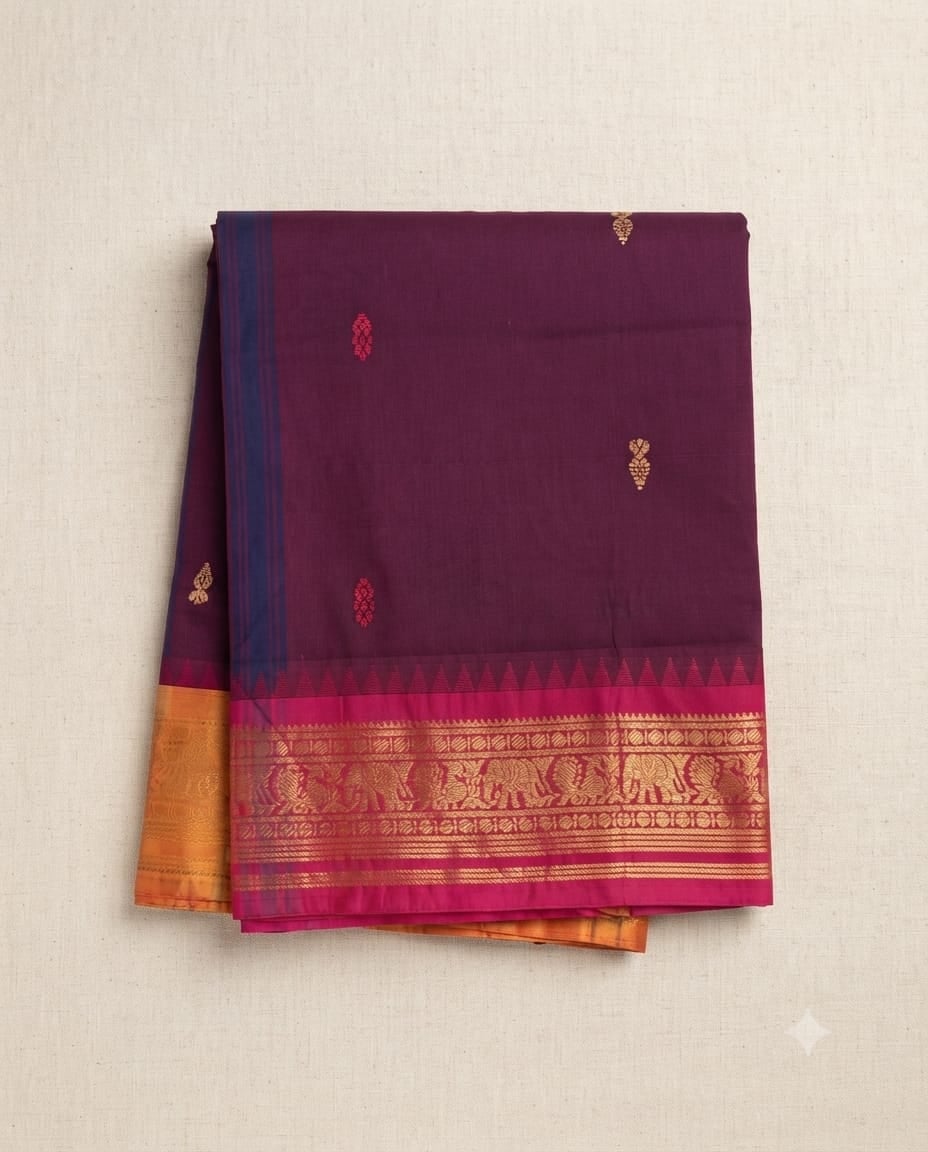 Chettinad Cotton Saree