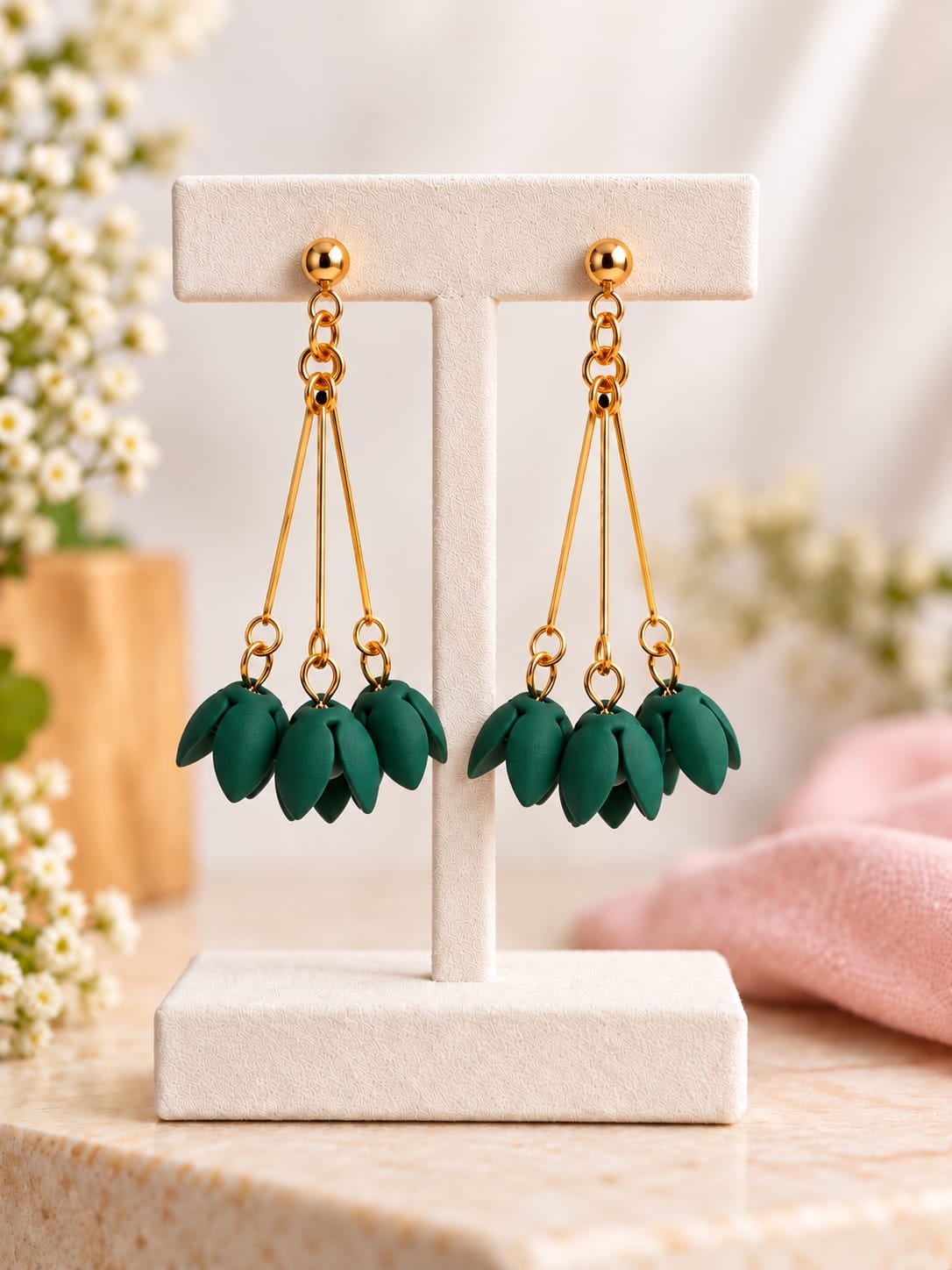 Bloom Drop Earrings