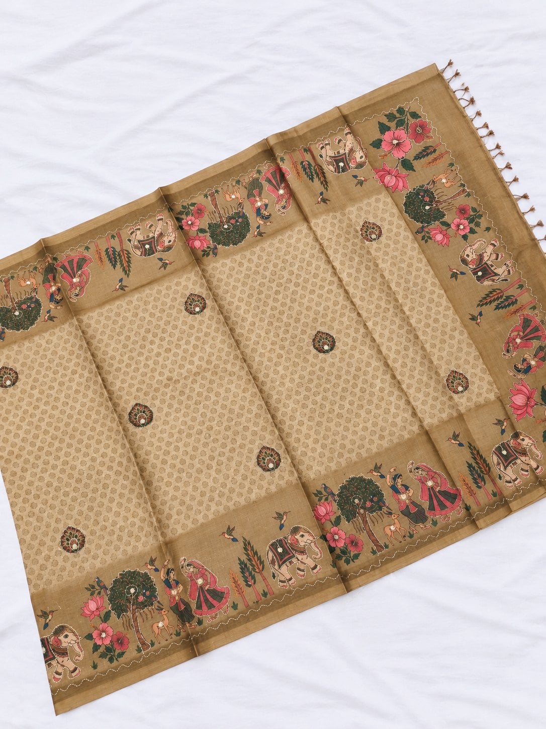 Tissue Cotton Saree