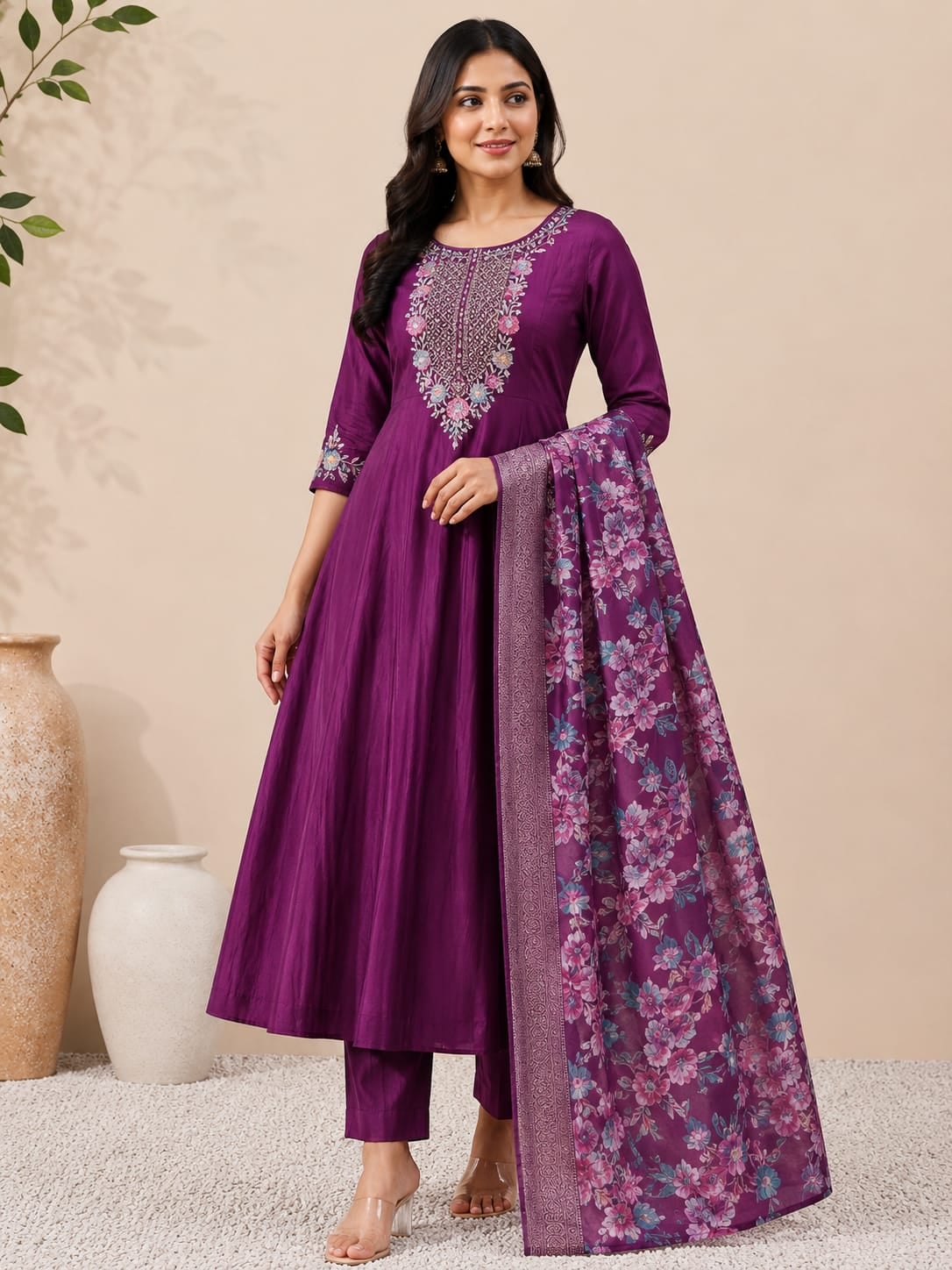 3 Piece Kurti Set