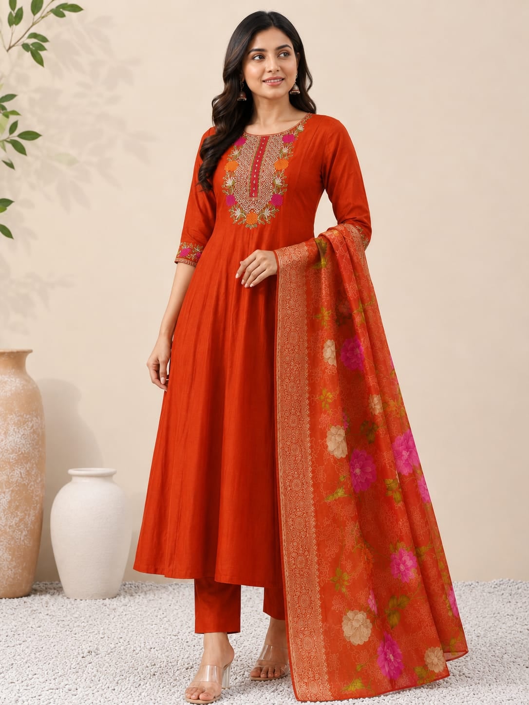 3 Piece Kurti Set
